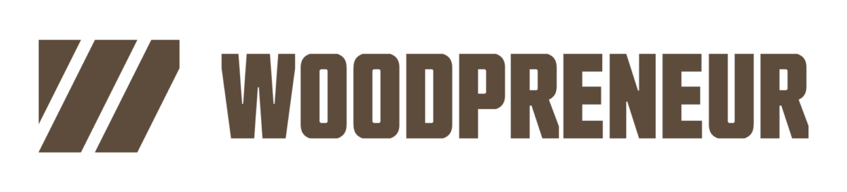 woodpreneur logo dark brown