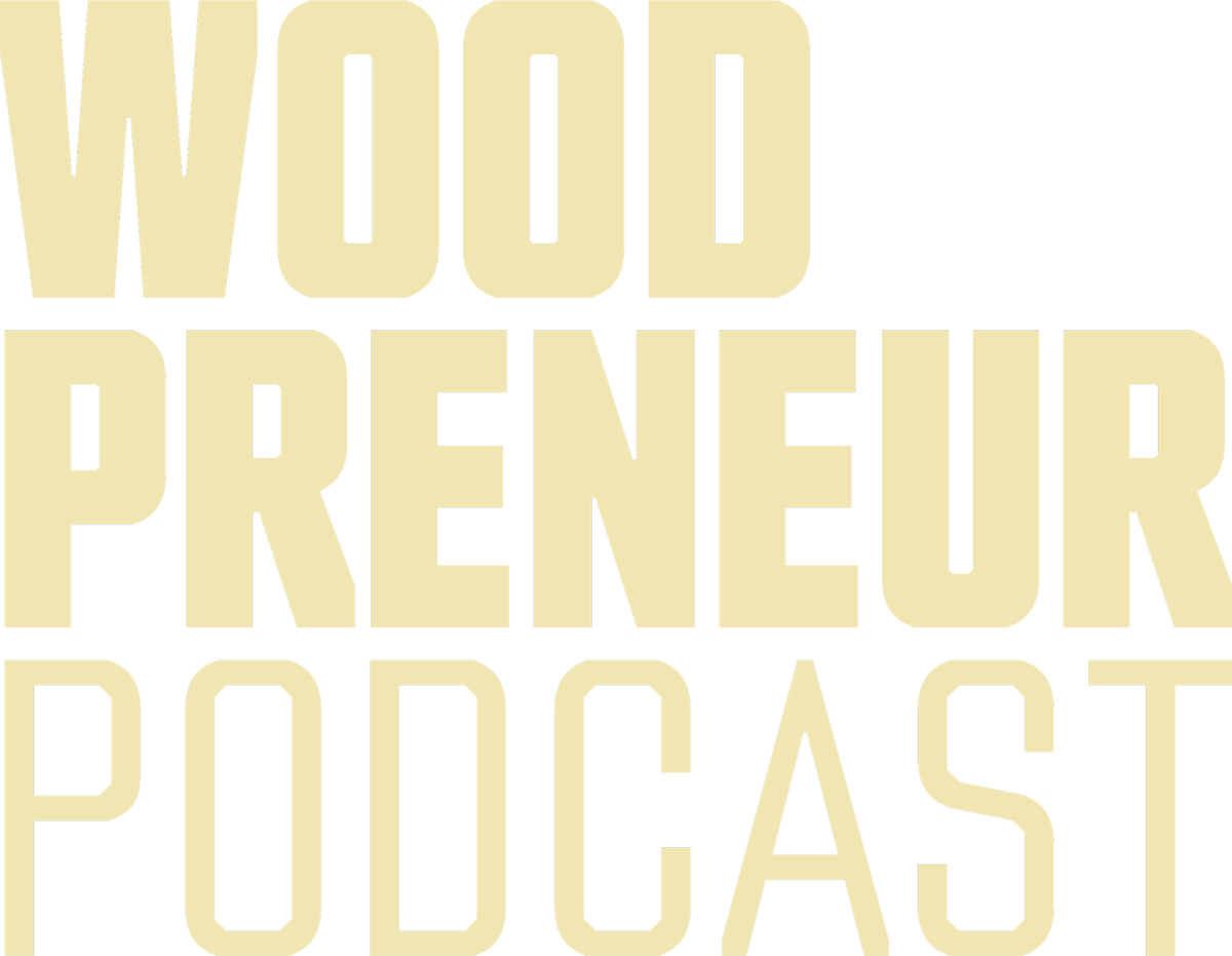 woodpreneur podcast logo tan